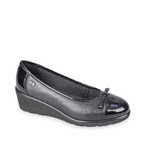 VALLEVERDE SCARPE BALLERINA CASUAL DONNA VALLEVERDE 36342 PELLE NERO ORIGINALE AI 2025
