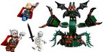 LEGO-Marvel-76207-Attacco-a-Nuova-Asgard-Giochi-per-Bambini-dai-7-Anni-Set-con-Thor-e-il-Martello-Stormbreaker-da-Costruire