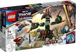 LEGO-Marvel-76207-Attacco-a-Nuova-Asgard-Giochi-per-Bambini-dai-7-Anni-Set-con-Thor-e-il-Martello-Stormbreaker-da-Costruire