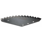 Coltello per carromiscelatore 550x270mm adattabile a Italmix, Storti e Unifast Confezione da 1pz