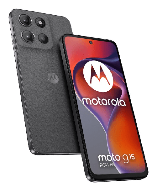 Motorola moto g15 power 17,1 cm (6.72") doppia sim android 15 4g usb tipo-c 8 gb 512 gb 6000 mah grigio