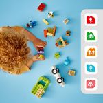 LEGO-DUPLO-10419-Cura-di-Api-e-Alveari-Gioco-Educativo-per-Bambini-in-eta--Prescolare-con-2-Personaggi-e-un-Camion-Giocattolo