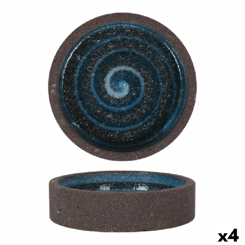 BigBuy Home Ciotola per Aperitivi Pompeya Ø 12 cm (4 Unità)