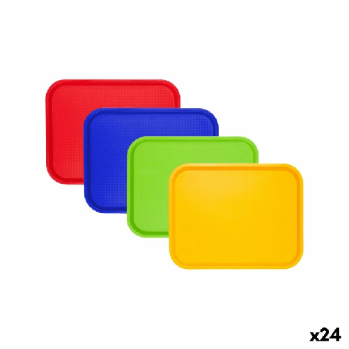 Quttin Vassoio Quttin Plastica 35 x 27 x 2,2 cm (24 Unità)
