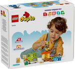 LEGO-DUPLO-10419-Cura-di-Api-e-Alveari-Gioco-Educativo-per-Bambini-in-eta--Prescolare-con-2-Personaggi-e-un-Camion-Giocattolo