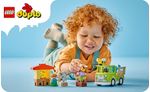 LEGO-DUPLO-10419-Cura-di-Api-e-Alveari-Gioco-Educativo-per-Bambini-in-eta--Prescolare-con-2-Personaggi-e-un-Camion-Giocattolo