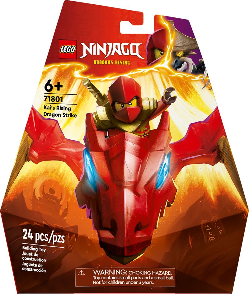 LEGO-NINJAGO-71801-Attacco-del-Rising-Dragon-di-Kai-Giochi-per-Bambini-6--con-Action-Figure-di-Drago-Giocattolo-e-Minifigure