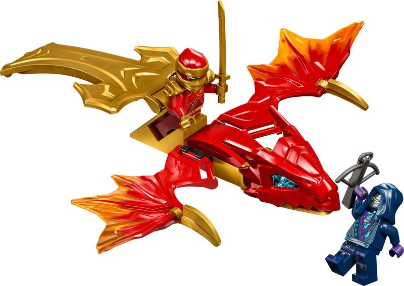 LEGO-NINJAGO-71801-Attacco-del-Rising-Dragon-di-Kai-Giochi-per-Bambini-6--con-Action-Figure-di-Drago-Giocattolo-e-Minifigure