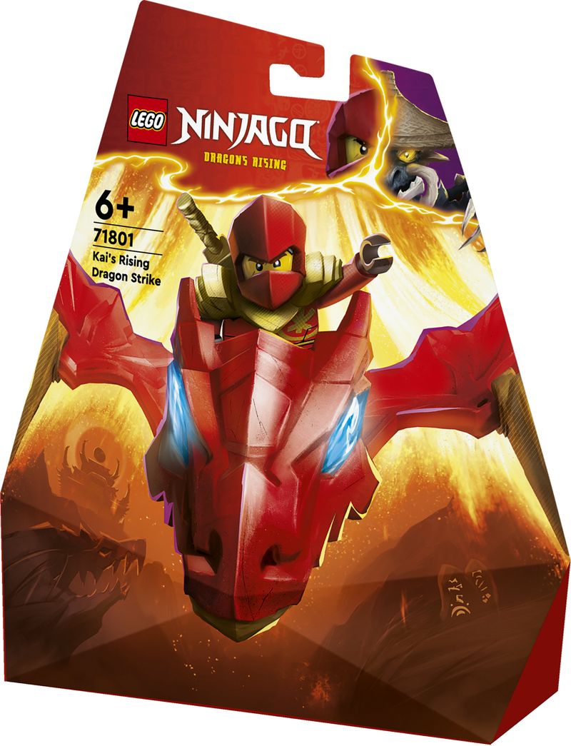 LEGO-NINJAGO-71801-Attacco-del-Rising-Dragon-di-Kai-Giochi-per-Bambini-6--con-Action-Figure-di-Drago-Giocattolo-e-Minifigure