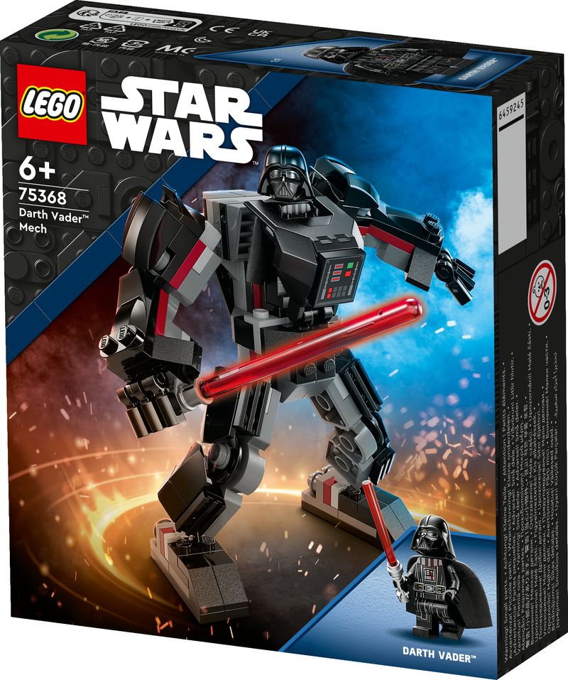 LEGO-Star-Wars-75368-Mech-di-Darth-Vader-Action-Figure-Snodabile-con-Minifigure-e-Spada-Laser-Giochi-per-Bambini-di-6--Anni