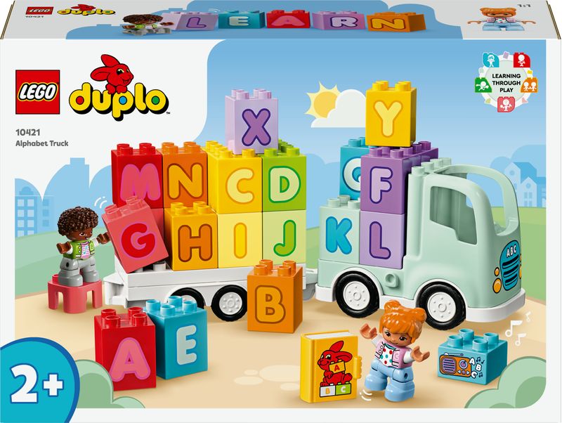 LEGO-DUPLO-10421-Il-Camioncino-dell’Alfabeto-Giochi-Educativi-per-Bambini-2--Anni-con-Camion-Giocattolo-e-Mattoncini-ABC