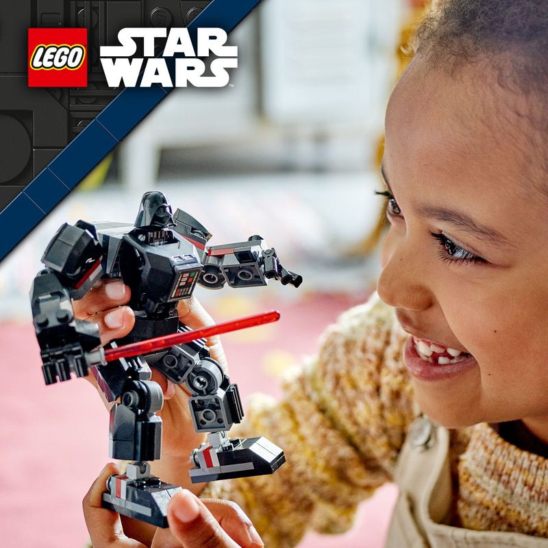 LEGO-Star-Wars-75368-Mech-di-Darth-Vader-Action-Figure-Snodabile-con-Minifigure-e-Spada-Laser-Giochi-per-Bambini-di-6--Anni