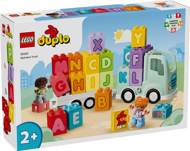 LEGO-DUPLO-10421-Il-Camioncino-dell’Alfabeto-Giochi-Educativi-per-Bambini-2--Anni-con-Camion-Giocattolo-e-Mattoncini-ABC