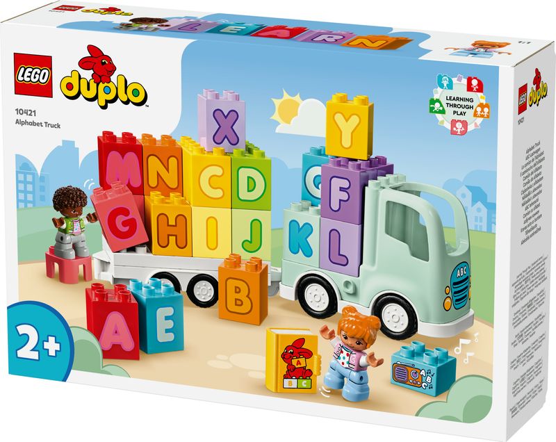 LEGO-DUPLO-10421-Il-Camioncino-dell’Alfabeto-Giochi-Educativi-per-Bambini-2--Anni-con-Camion-Giocattolo-e-Mattoncini-ABC