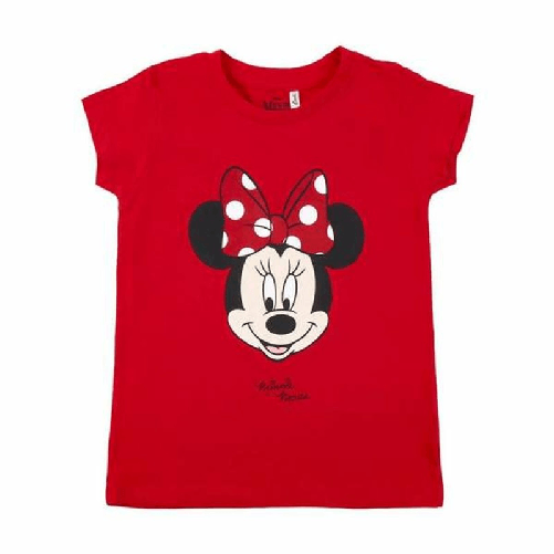 Minnie Mouse Maglia a Maniche Corte per Bambini Minnie Mouse Rosso