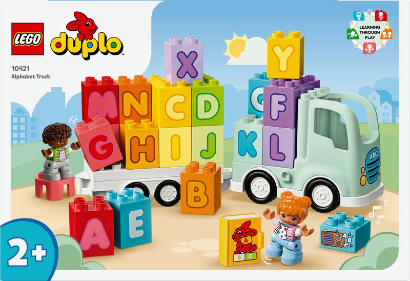 LEGO-DUPLO-10421-Il-Camioncino-dell’Alfabeto-Giochi-Educativi-per-Bambini-2--Anni-con-Camion-Giocattolo-e-Mattoncini-ABC