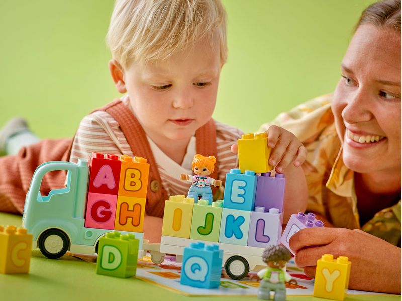 LEGO-DUPLO-10421-Il-Camioncino-dell’Alfabeto-Giochi-Educativi-per-Bambini-2--Anni-con-Camion-Giocattolo-e-Mattoncini-ABC