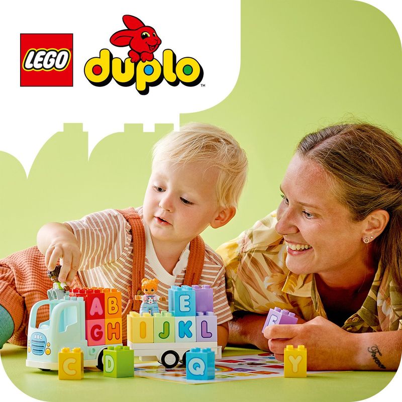 LEGO-DUPLO-10421-Il-Camioncino-dell’Alfabeto-Giochi-Educativi-per-Bambini-2--Anni-con-Camion-Giocattolo-e-Mattoncini-ABC