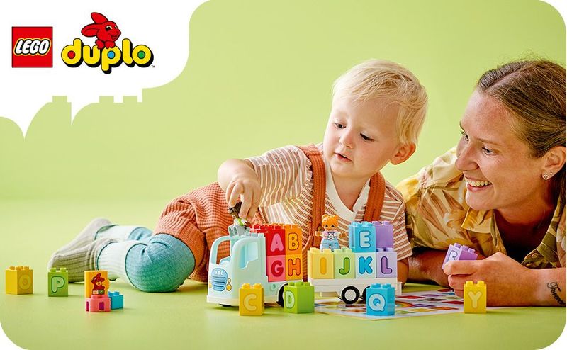 LEGO-DUPLO-10421-Il-Camioncino-dell’Alfabeto-Giochi-Educativi-per-Bambini-2--Anni-con-Camion-Giocattolo-e-Mattoncini-ABC