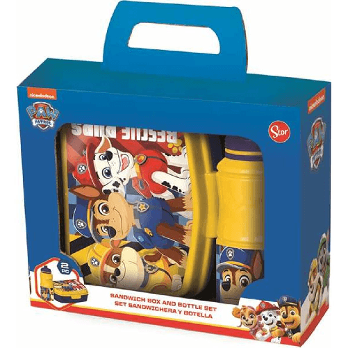 The Paw Patrol Contenitore per il pranzo con Bottiglia The Paw Patrol Boy Rescue Pups