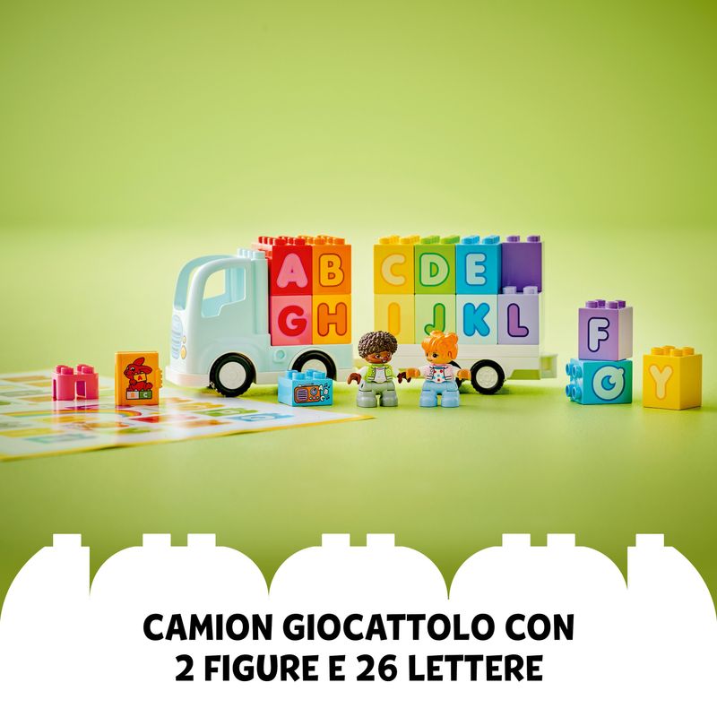 LEGO-DUPLO-10421-Il-Camioncino-dell’Alfabeto-Giochi-Educativi-per-Bambini-2--Anni-con-Camion-Giocattolo-e-Mattoncini-ABC