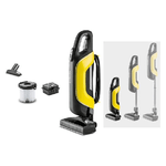 Karcher Kärcher VC 5 aspirapolvere senza filo Nero, Giallo Senza sacchetto