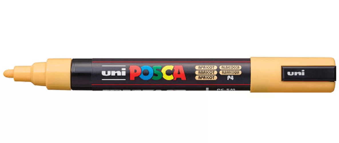 POSCA PC-5M Albicocca