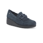 MELLUSO SCARPE MOCASSINO BALLERINA DONNA MELLUSO K55272 PELLE BLU ORIGINALE AI 2025
