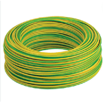 ICEL CAVI Cavo elettrico cordina unifilare fs17 sezione 2,5mmq giallo verde 100 metri