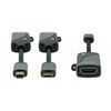 ProXtend-PX-AR21-cavo-e-adattatore-video-HDMI-tipo-A--Standard--Mini-DisplayPort---USB-Type-C-Nero-Grigio