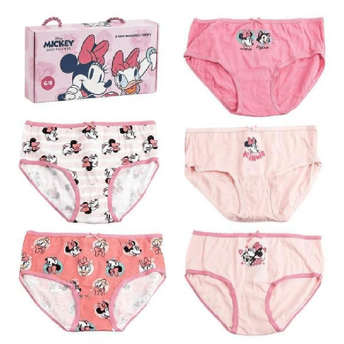 Minnie Mouse Confezione di Slip da Bambina Minnie Mouse Multicolore