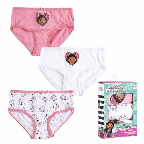 Gabby's Dollhouse Confezione di Slip da Bambina Gabby's Dollhouse Multicolore