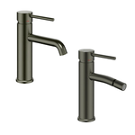 M RUBINETTERIA  Coppia miscelatori monocomando lavabo bidet bagno serie jazz quickinstall *** finitura
