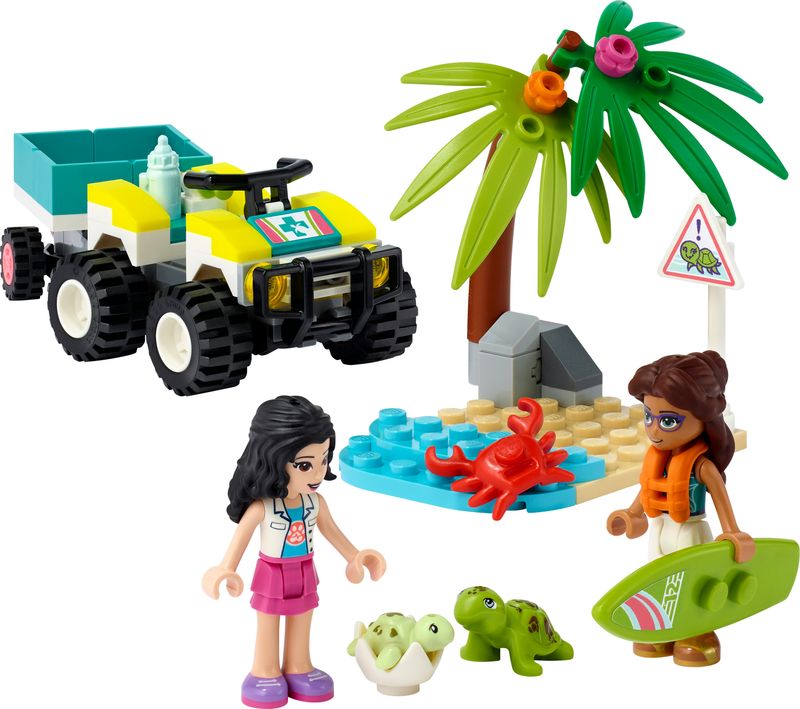 LEGO-Friends-Veicolo-di-Protezione-delle-Tartarughe