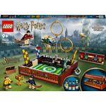 LEGO Harry Potter 76416 Baule del Quidditch, Gioca a 3 Diverse Sfide Fino a Due Giocatori