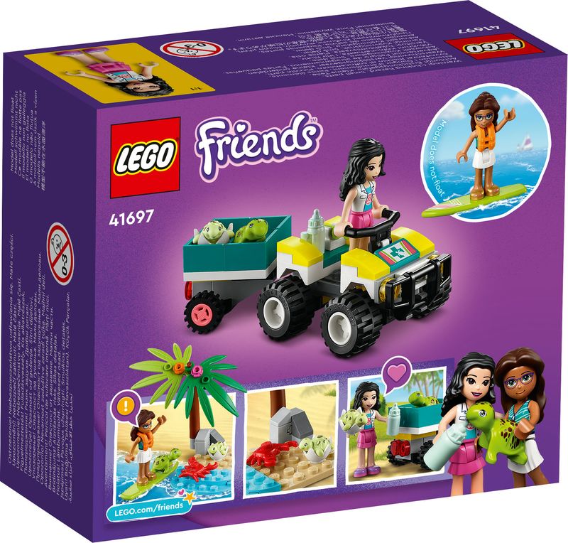 LEGO-Friends-Veicolo-di-Protezione-delle-Tartarughe