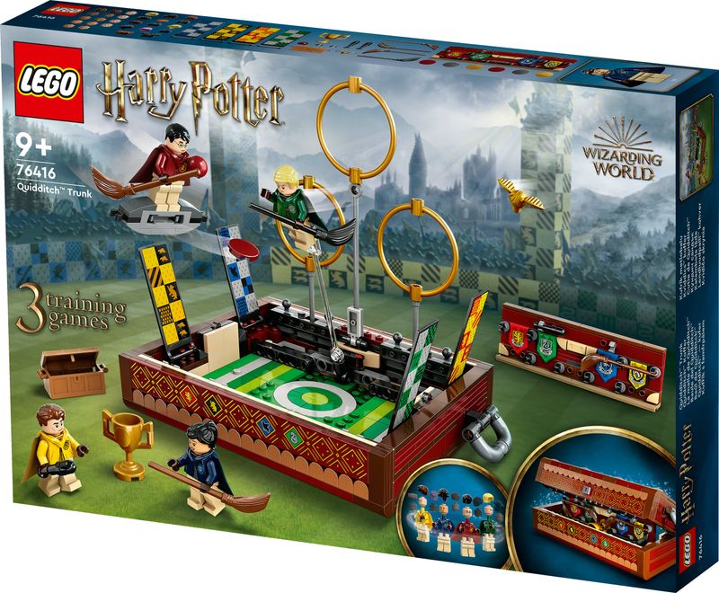 LEGO-Harry-Potter-76416-Baule-del-Quidditch-Gioca-a-3-Diverse-Sfide-Fino-a-Due-Giocatori-con-Minifigure-di-Draco-Malfoy