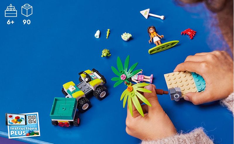 LEGO-Friends-Veicolo-di-Protezione-delle-Tartarughe