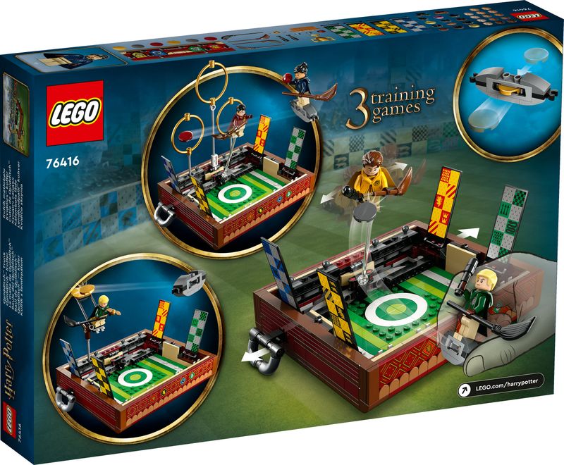 LEGO-Harry-Potter-76416-Baule-del-Quidditch-Gioca-a-3-Diverse-Sfide-Fino-a-Due-Giocatori-con-Minifigure-di-Draco-Malfoy