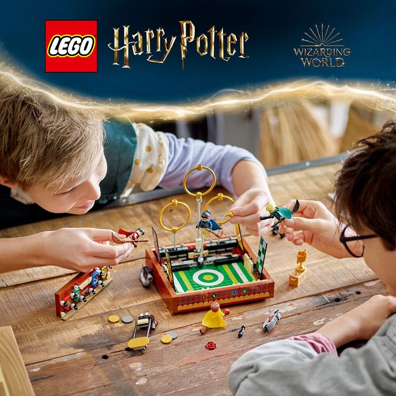 LEGO-Harry-Potter-76416-Baule-del-Quidditch-Gioca-a-3-Diverse-Sfide-Fino-a-Due-Giocatori-con-Minifigure-di-Draco-Malfoy