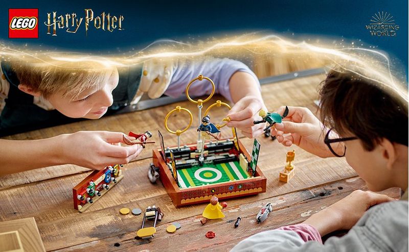 LEGO-Harry-Potter-76416-Baule-del-Quidditch-Gioca-a-3-Diverse-Sfide-Fino-a-Due-Giocatori-con-Minifigure-di-Draco-Malfoy