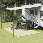VidaXL Tappeto da Tenda Crema 3x2,5 m