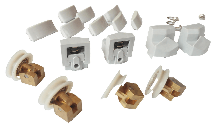 EsseRicambi R600/08 Ricambio Scorrimento INDA Kit 4 pezzi