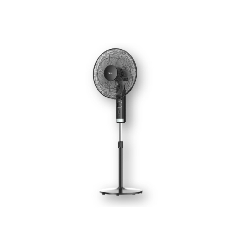 Midea MFS400R0APH Ventilatore Piantana con Potenza di 50 W 3 Velocita' e Diametro di 40 cm Colore Nero