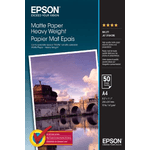 Epson Matte Paper Heavy Weight - A4 - 50 Fogli