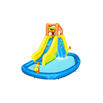 Bestway Piscina parco acquatico, mis. 435x286x267 cm, scivolo d'acqua, corda di arrampicata