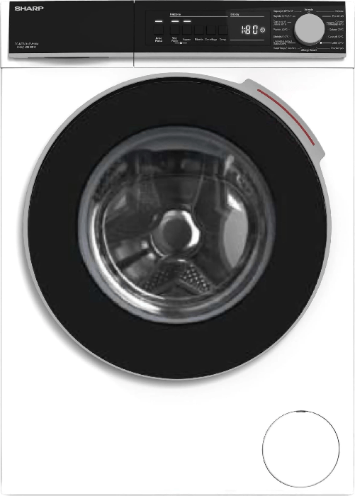 Sharp Lavatrice Sharp ES-NFB814DW1NA - 8 kg, 1400 giri/min, Classe A