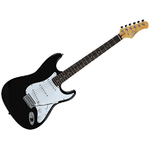 EKO GUITARS S-100 3/4 Black - Chitarra Elettrica Stratocaster