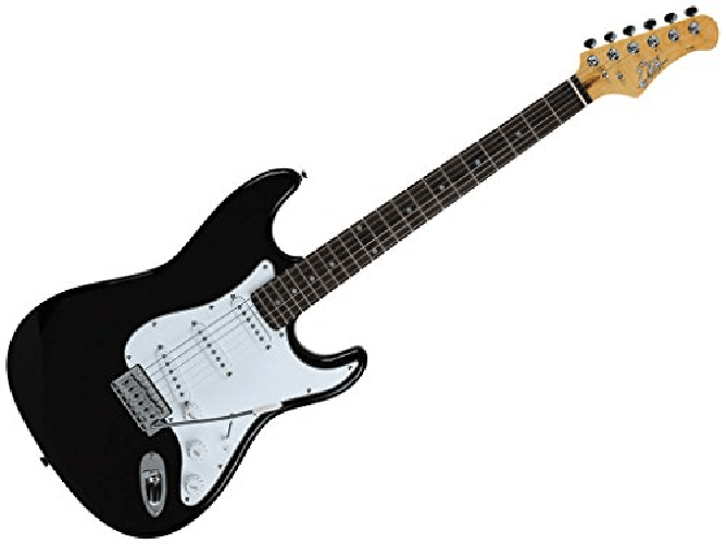 EKO GUITARS S-100 3/4 Black - Chitarra Elettrica Stratocaster