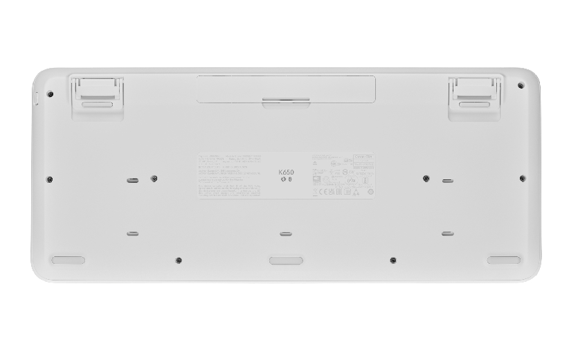 Logitech 920-010974 tastiera Ufficio Bluetooth AZERTY Bianco